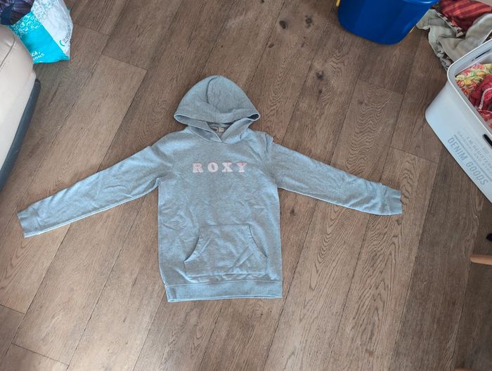 Hoodie Roxy gris 16 ans