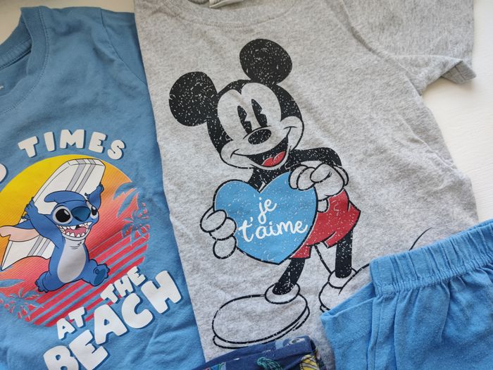 Lot de 2 pyjamas Disney Stitch Mickey Taille 3 ans - photo numéro 2