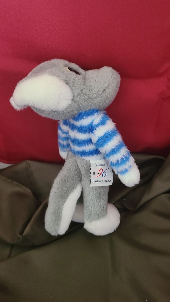 peluche chien ou renard mascotte brest 96 fêtes maritimes - photo numéro 5