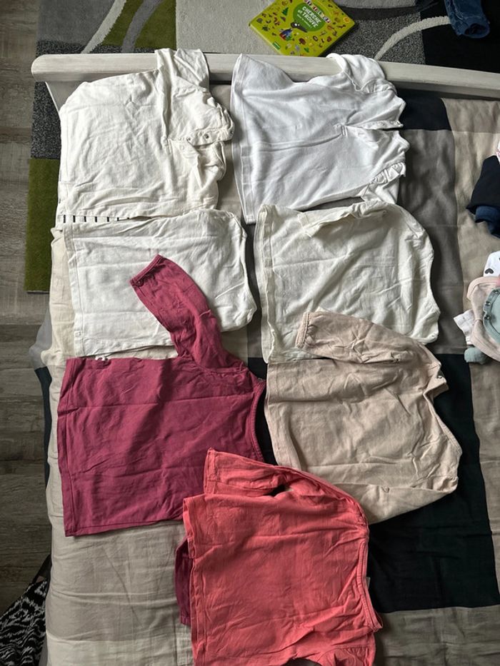 Lot de 8 t-shirt manche longue 24 mois - photo numéro 9