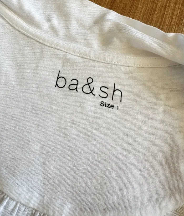 Blouse Ba&sh blanche taille 36 - photo numéro 2