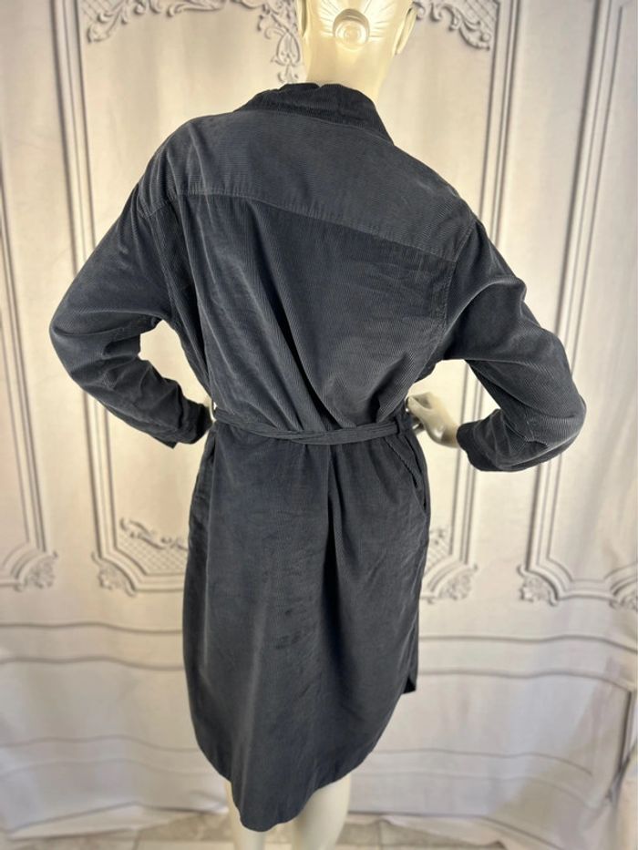 Robe longue en velours marine Hartford T2 / M neuve - photo numéro 6
