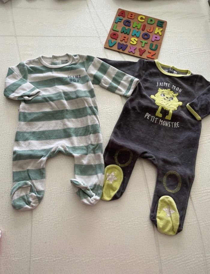 Lot de pyjama 6 mois - photo numéro 2