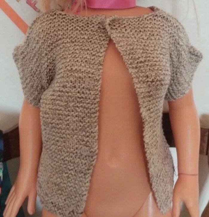 Gilet boutonné tricot - photo numéro 3