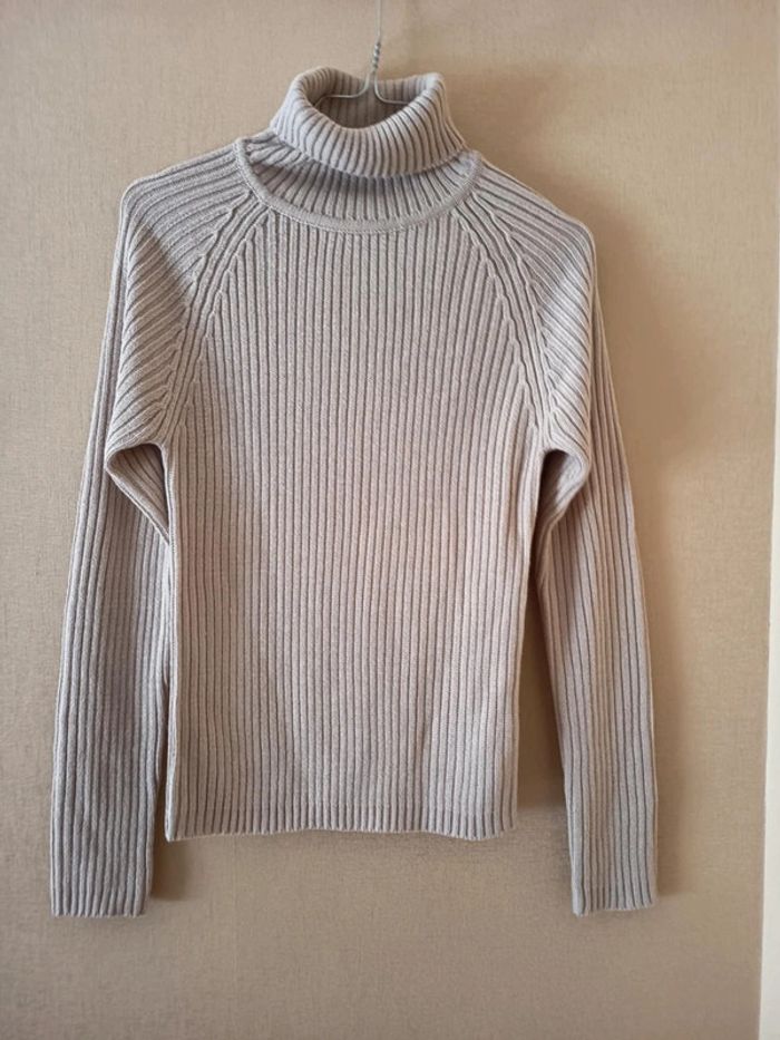 Pull femme col roulé. Marque Basicone (D70)