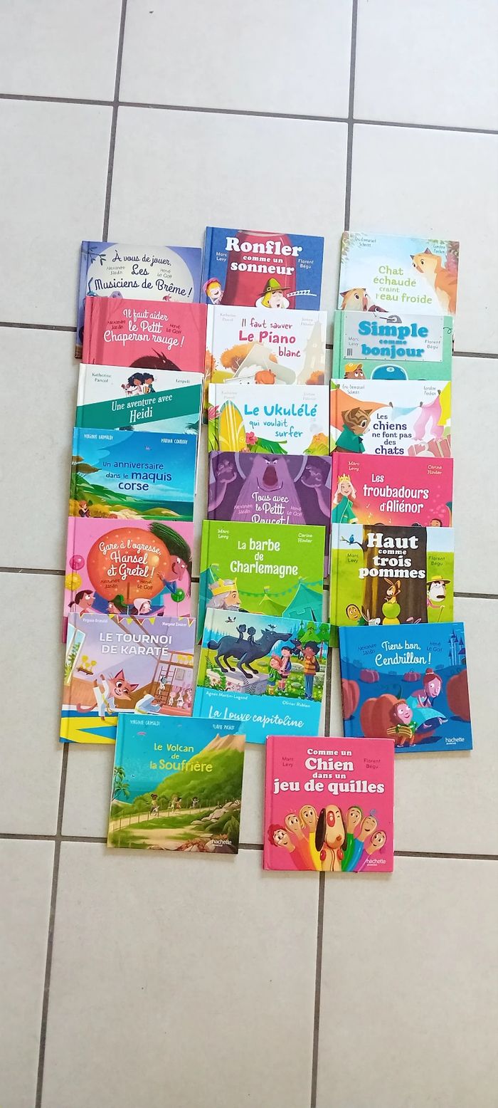 Lot 20 livres enfant