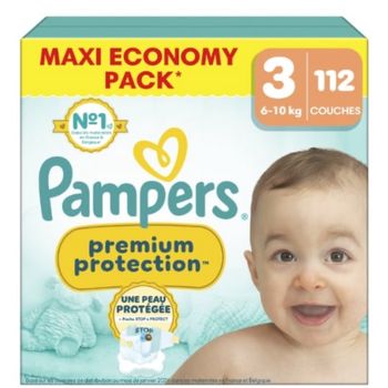 Couche taille 3 Premium protection