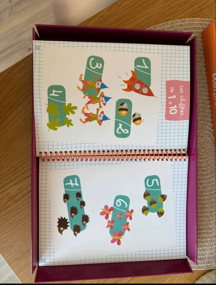🎓 Lot éducatif Mon premier abécédaire à jouer + Ma première boîte à compter - photo numéro 2