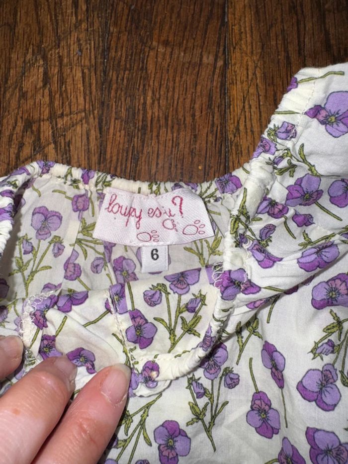 Blouse loup y es tu ? 6 ans - photo numéro 3