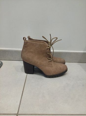 Bottines femme marron t38