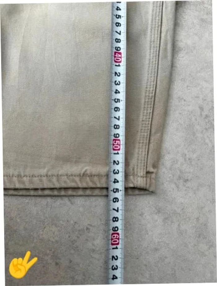 Short cargo coupe large Dickies beige gris homme W36 FR46 US vintage workwear SHO151b - photo numéro 4