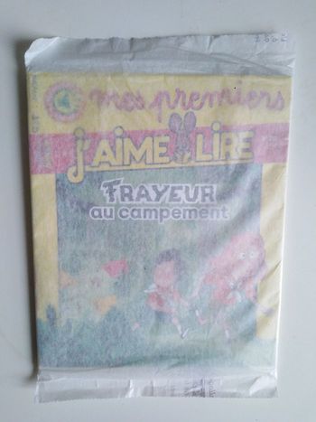 Magazine j'aime lire neuf sous blister numéro 250 frayeur au campement avec cd