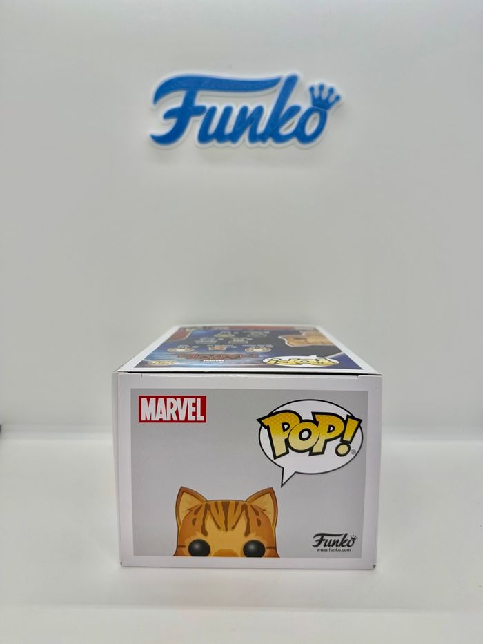 Funko Pop Captain Marvel Goose The Cat 426 Flocked BoxLunch 🇺🇸 - photo numéro 6