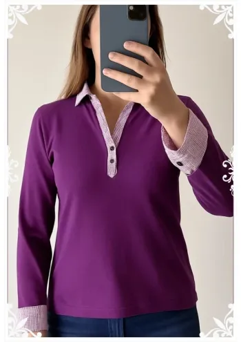 👚 Chemise violette Burton – Taille M