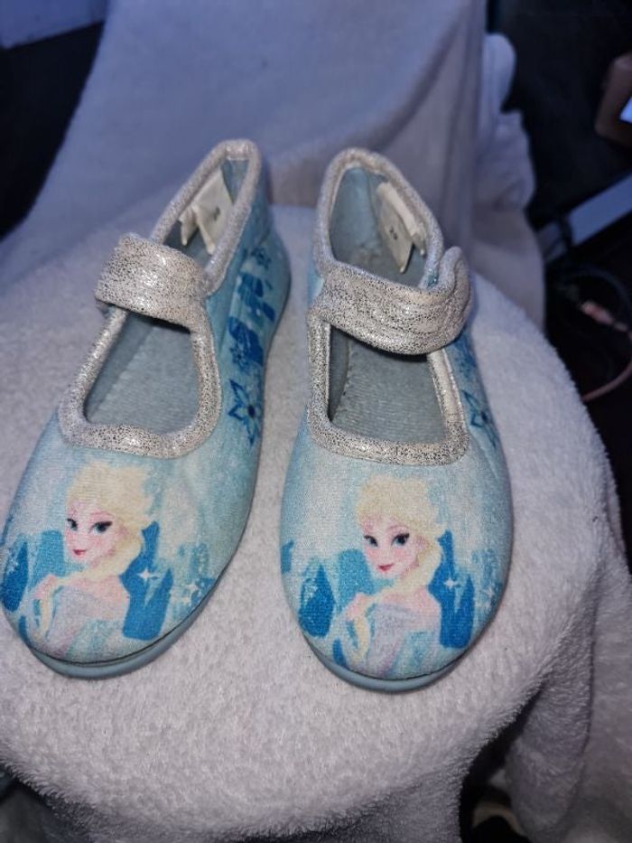 Chaussons fille reine des neiges