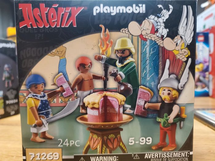 Playmobil Asterix le gouter.