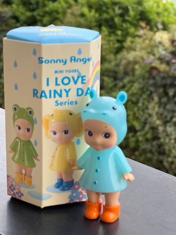 Sonny Angel I Love Rainy Day Hippopotamus