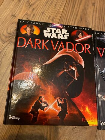 Lot 2 livres Star Wars dark vador + les vaisseaux