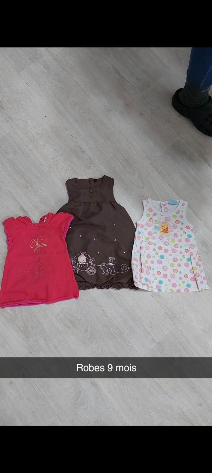 Lot robe 9mois