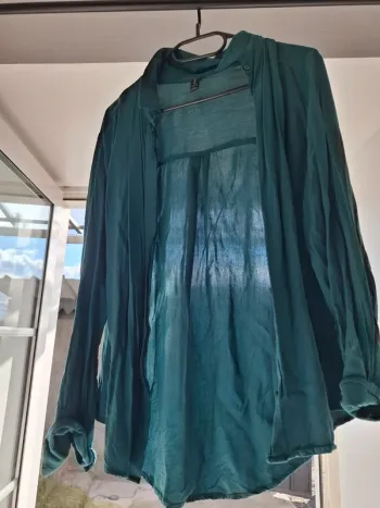 Chemise vert emeraude