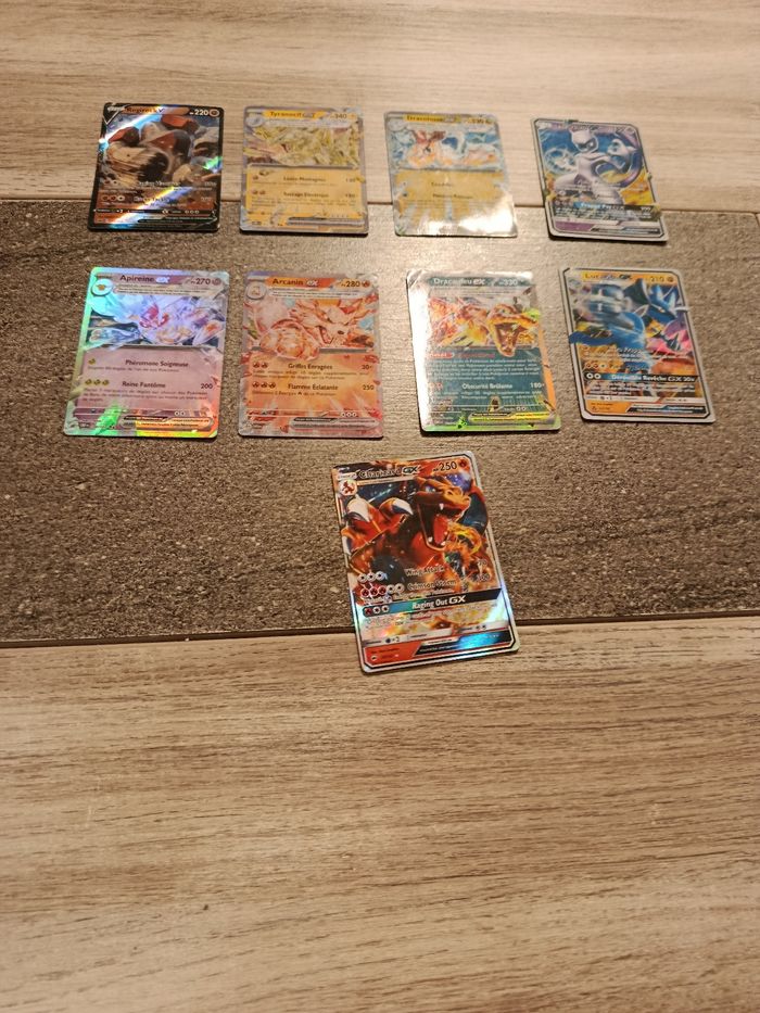 Carte pokémon Briantes Ex, GX et V vraies 👍