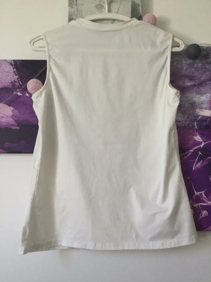 Débardeur blanc taille S - photo numéro 3