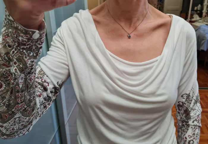 Top drapé femme DDP TM - photo numéro 3