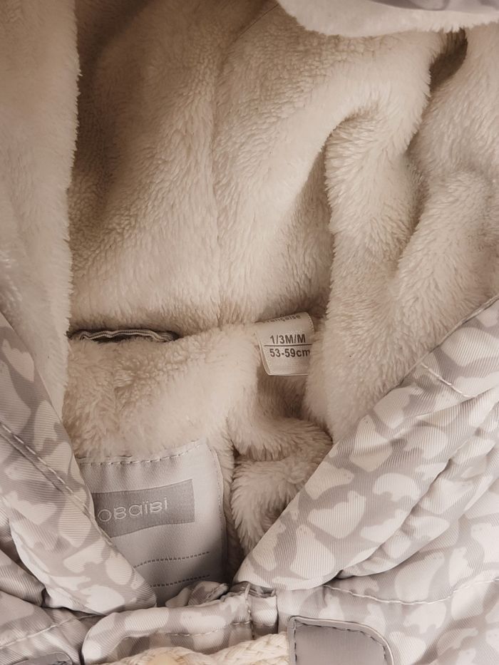 Combinaison doudoune bébé 1-3 mois - photo numéro 2