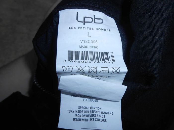 Combinaison noir les petites bombes - photo numéro 7