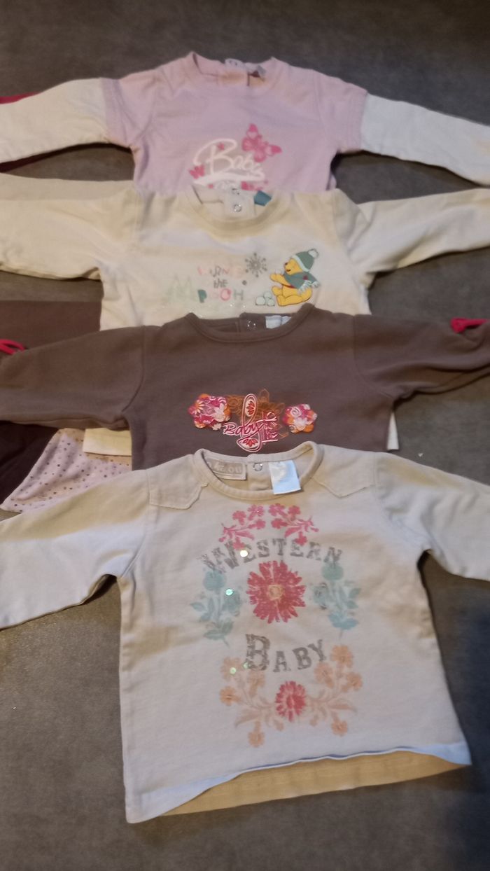 Lot de vêtements filles 1an - photo numéro 3