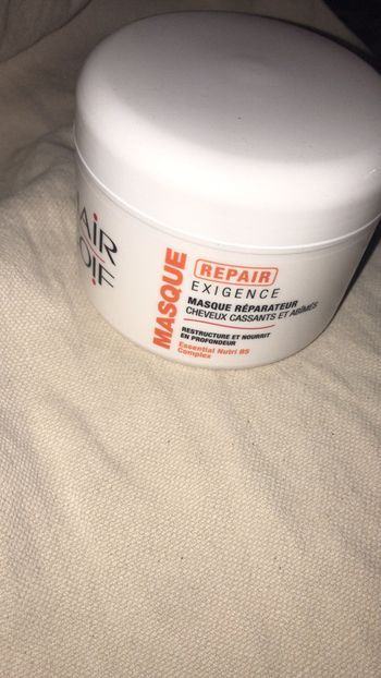 Masque réparateur cheveux cassants et abîmés