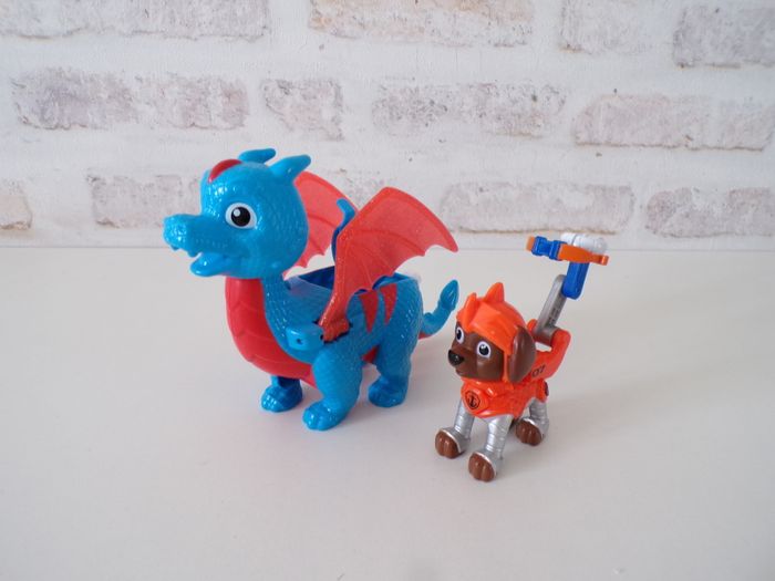 Dragon Flame - Chevalier Zuma - Paw Patrol - Pat Patrouille (J26)