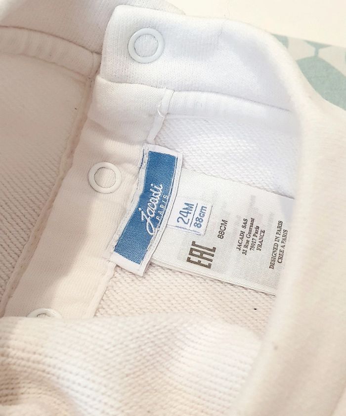 Sweat Jacadi - 24M - photo numéro 2