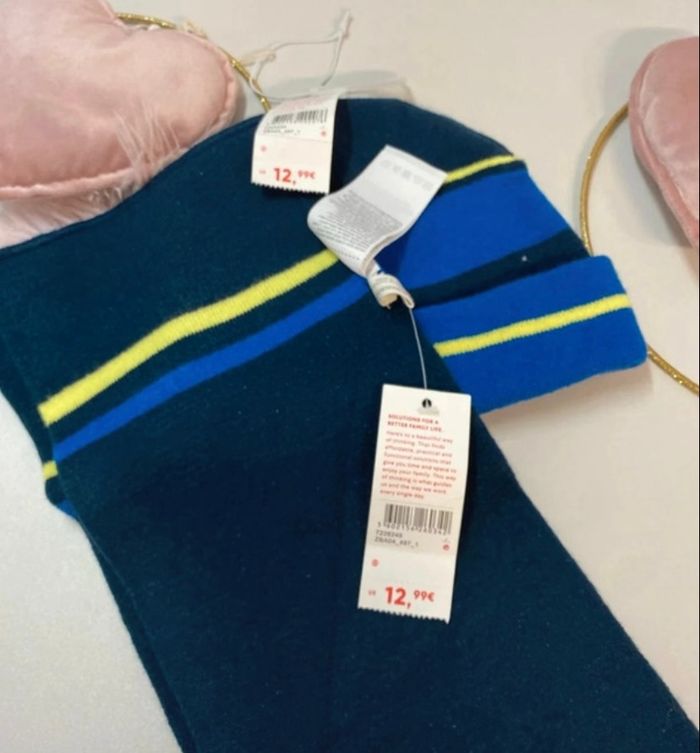 Bonnet + écharpe garçon - neuf - Zippy - photo numéro 2