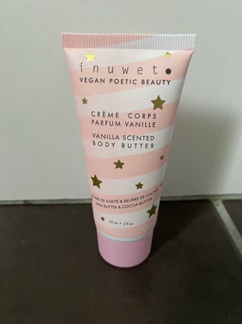 Crème corps vanille