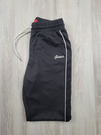 Jogging Guess noir S liserés blancs