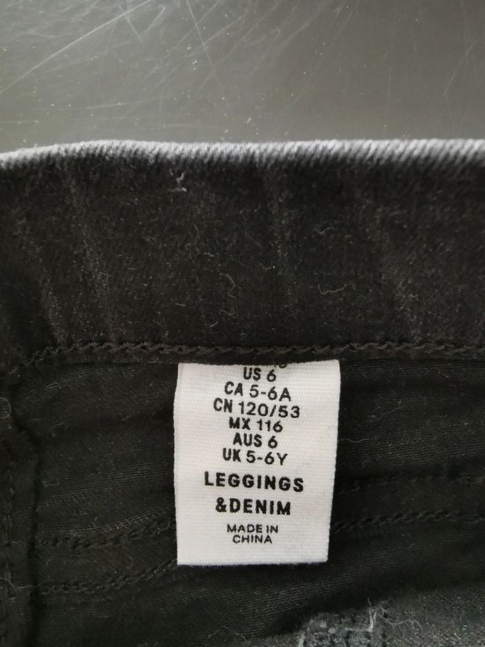 Jegging H&M T5/6 ans - photo numéro 2