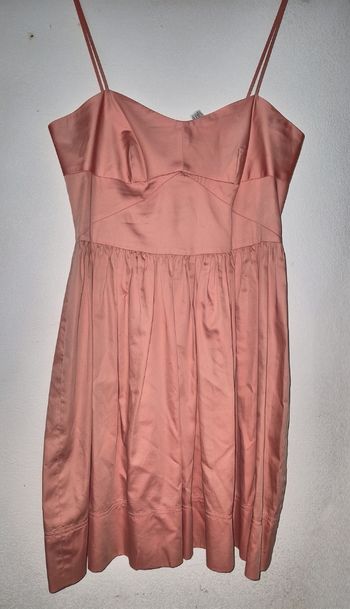 Robe poudre rose neuve avec étiquette - Taille 42