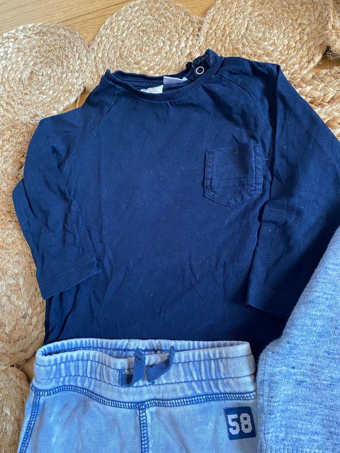 Ensemble Zara jogging gilet et T-shirt manches longues - photo numéro 4