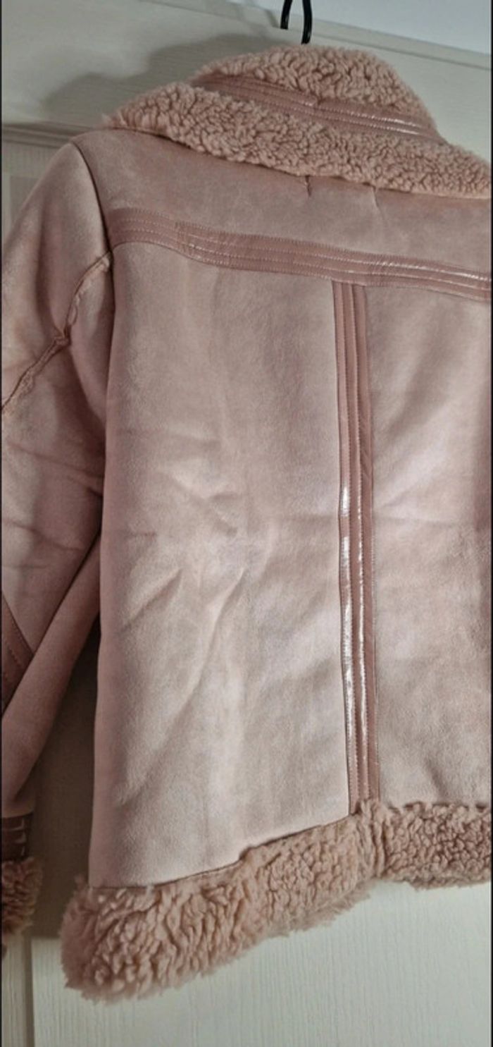 Veste Zac & Zoé moumoute rose - photo numéro 14