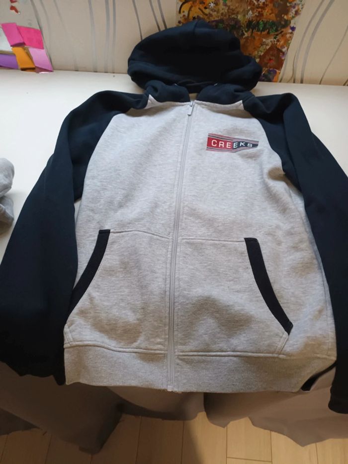 Veste à capuche creeks