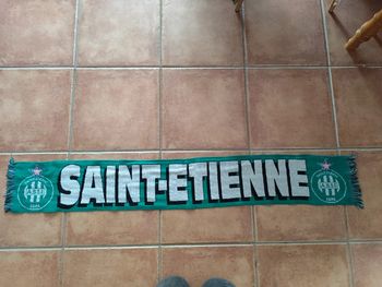 Écharpe vintage AS St Etienne