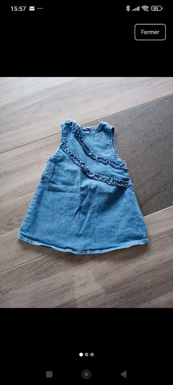 Robe bébé 6 mois