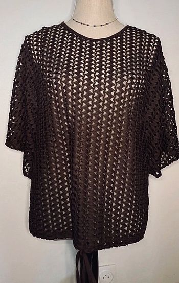 Blouse ajourée Zara trafaluc taille 38 M