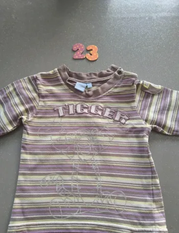 T shirt Tigrou manches longues 23 mois