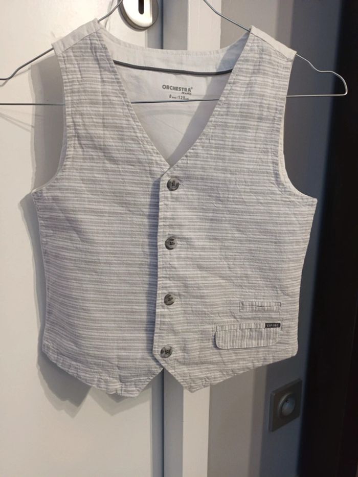 Gilet de cérémonie 8 ans