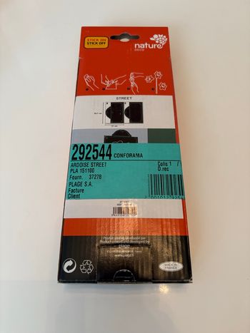 Sticker mural plaque de rue