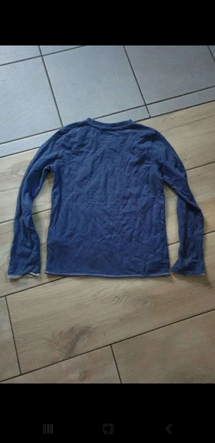 T-shirt sweat garçon ikks 10 ans - photo numéro 4