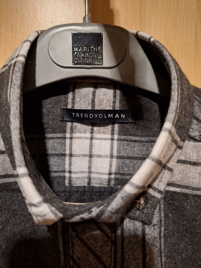 Chemise longues manches à carreaux hiver neuve Trendyol S - photo numéro 3