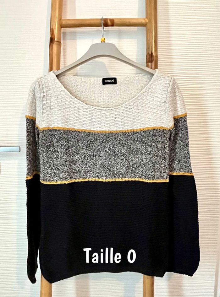 Pull en maille taille 0